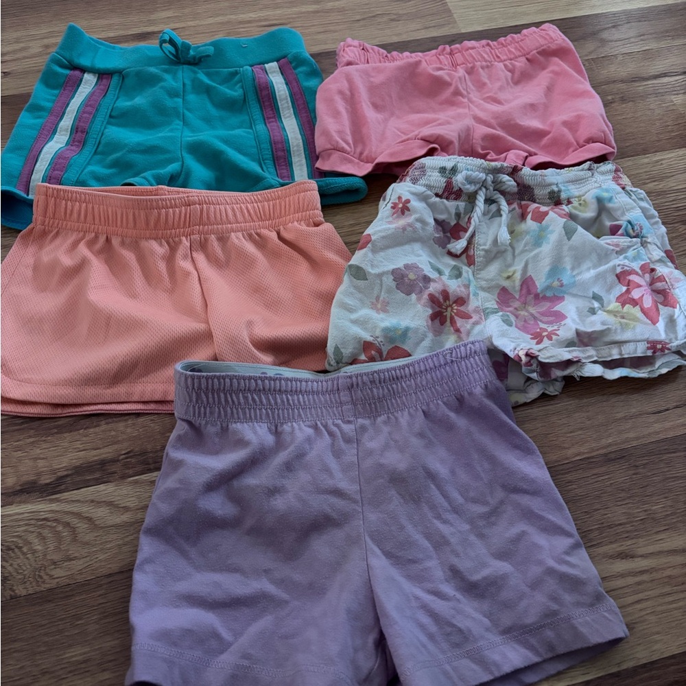 Colorful Kids Shorts Set